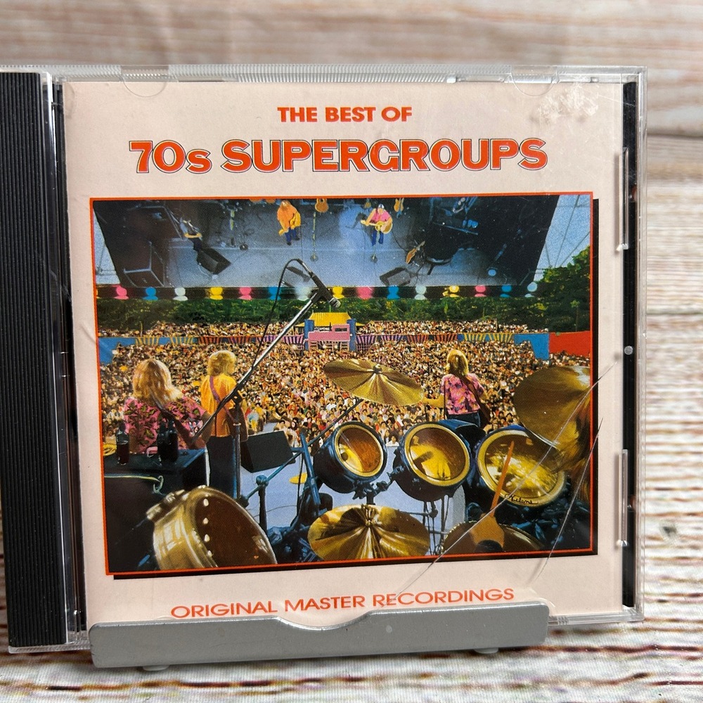 The Best of 70s Supergroups CD Priority Records Original Master Recordings 1988